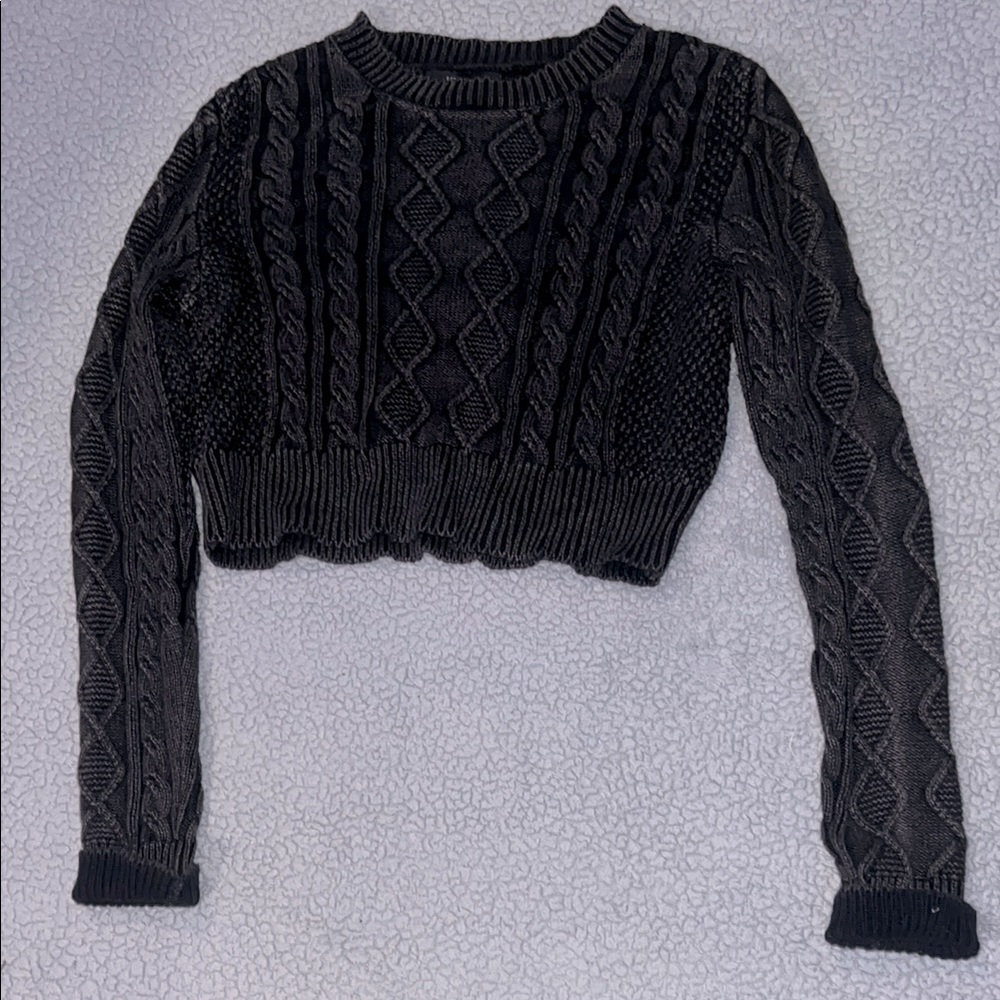 Forever 21 Black Knit Sweater